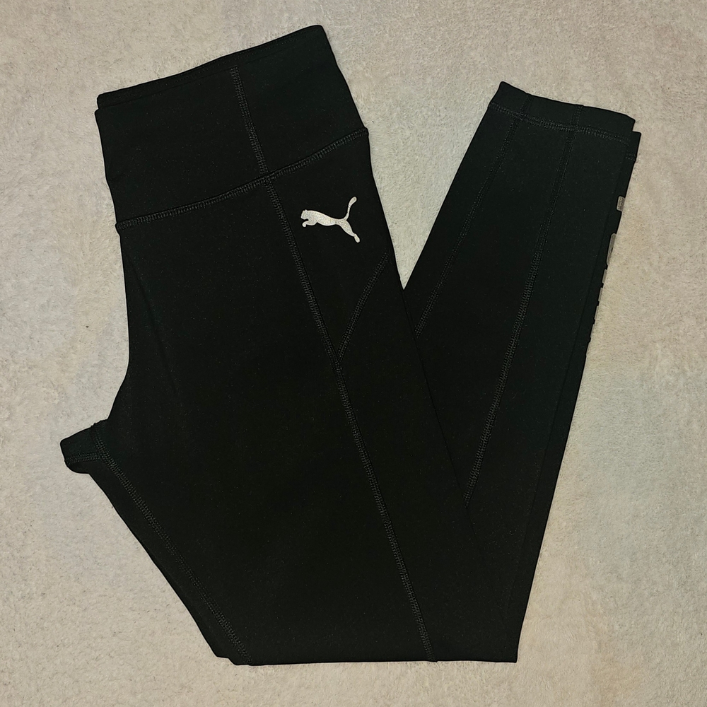 Puma Kids Black Leggings